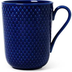 Lyngby Rhombe Dark Blue Krus 33cl