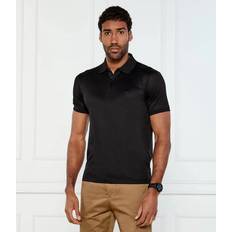 Emporio Armani Polo Shirts on sale Emporio Armani Short Sleeved Polo T Shirt - Black