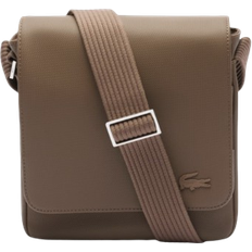 Lacoste Classic Flap Close Shoulder Bag - Morel