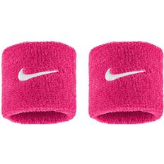 Pink Wristbands Nike Swoosh Classic Wirstbands 2 Pack - Pink/White