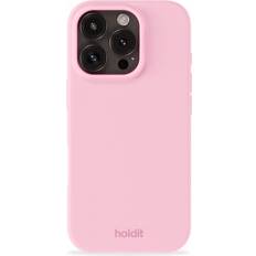 Holdit Silicone Case for iPhone 16 Pro Max Pink