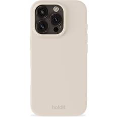 Holdit Silicone Case for iPhone 16 Pro Max Light Beige