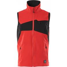 Stretch Work Vests Mascot Accelerate 18365-511 Gilet - Traffic Red/Black