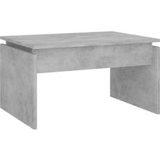 vidaXL Engineered Wood Concrete Grey Sofabord 50x68cm