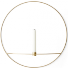 Menu Fyrfadsstager Menu Pov Circle Large Brass Fyrfadsstage 12cm