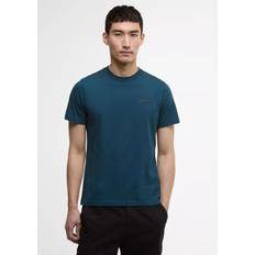 Barbour T-shirts Barbour International Lightweight Cotton Logo T-Shirt - Shaded Emerald