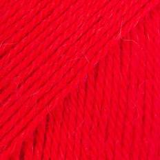 Drops Design Flora Uni Colour Hot Red 210m
