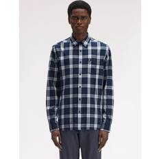 Fred Perry Skjortor Fred Perry Tartan Twill Shirt - Navy