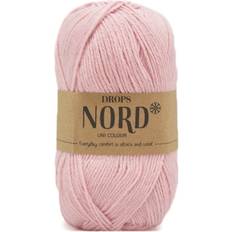 Drops Design Nord Uni Colour Powder Pink 170m