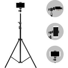 Temu 82.67in Lightweight Extendable Phone Tripod