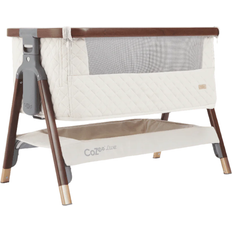 Tutti Bambini CoZee Luxe Bedside Crib Walnut/Cream 21.3x36.2"