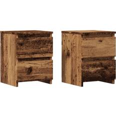 vidaXL 855847 Nachttisch 30x30cm 2Stk.