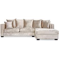 SoffaDirekt Manhattan Beige Soffa 280cm 3-sits
