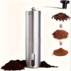 Temu Grinder With Ceramic Burr Stainless
