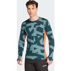Adidas Base Layers adidas Multi Synthetic Base Layer Long Sleeve Top - Preloved Teal
