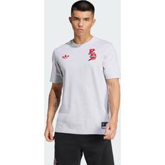 Fc bayern münchen t shirts adidas Bayern München VRCT Tee Light Grey Heather
