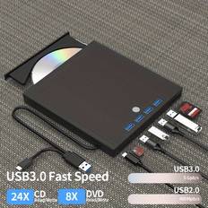 Temu 7-in-1 USB C External Player Reader Writer
