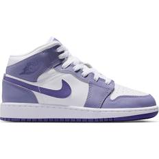 Jordan Air 1 Mid Junior - Dusty Amethyst