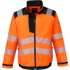 Portwest T500 - PW3 Hi-Vis Work Jacket - Orange/Black
