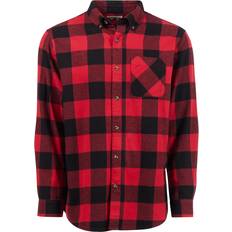 Magellan Outdoors Canyon Creek Long Sleeve Flannel Shirt - Rio Red Buffalo Check