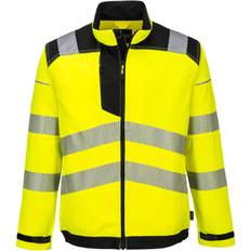 Portwest T500 - PW3 Hi-Vis Work Jacket - Yellow/Black