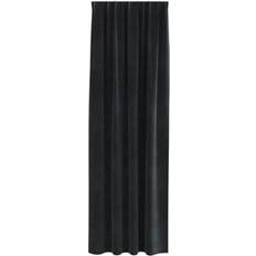 Curtains & Accessories 17 Stories Polyester Curtains 140cm Black 140cm x 225cm
