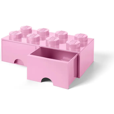 Room Copenhagen Lego Storage Brick with Drawer 8 Stud Light Purple