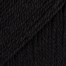 Drops Design Flora Uni Colour Black 210m