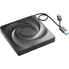 Sodial External CD DVD Drive Burner Player