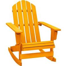 Outdoor Rocking Chairs House of Hampton Adirondack Rocking Chair 233.68cm H x 177.8cm W x 232.41cm D