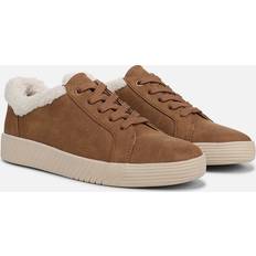 Neela Lace-Up Style Round Toe Sneaker Shoes - Chestnut Brown