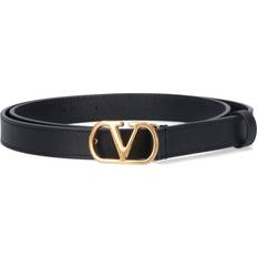 Svarta Accessoarer Valentino Garavani VLogo Leather Belt -