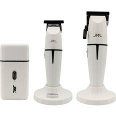 Combined Shavers & Trimmers JRL Ghost Collection White Cordless Clipper Trimmer Shaver Combo Set