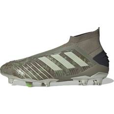 Adidas Brown Football Shoes adidas Predator 19+ FG Legacy Green Sand Solar Yellow