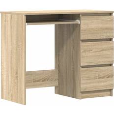 vidaXL Engineered Wood Sonoma Oak Writing Desk 45x90cm