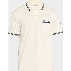 Moncler Överdelar på rea Moncler Vintage Logo Polo Off - White