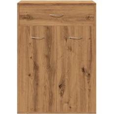 vidaXL Wood Artisan Oak Shoe Rack 60x84cm