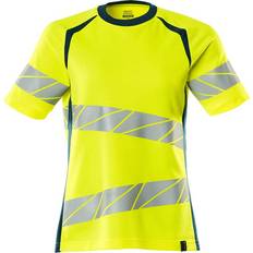 Mascot Ladies Fit T-Shirt Hi-Vis Yellow/Dark Petroleum