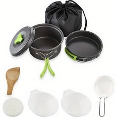 Temu Portable Camping Cooking Set