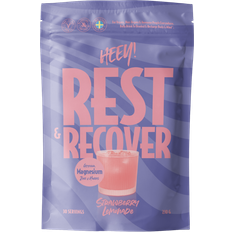 Apelsin Vitaminer & Mineraler Heey! Rest Recover Magnesium Strawberry Lemonade 210 g