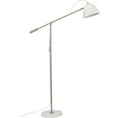 Justerbar arm - Vita Golvlampor & Markbelysning Oriva Montreal White Golvlampa 140cm