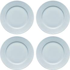 Rörstrand Swedish Grace Ice Blue Flad tallerken 27cm 4stk