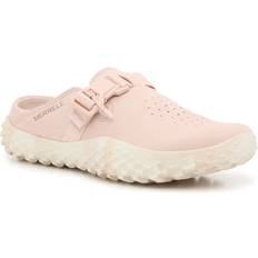 Merrell Donna Ciabatte Merrell Donna Scarpe Wrapt Slide Nubuck - Rosa