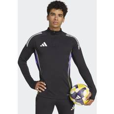 Lilla - Træningstøj adidas Tiro 24 Competition Træningsoverdel - Black/Purple Rush