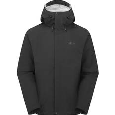 Men - Polyamide Rain Clothes Rab Mens Waterproof Firewall Jacket - Black