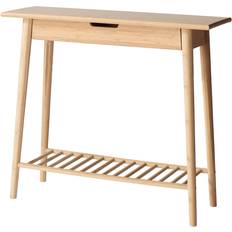 Bord bambu möbler Cinas Noble Bamboo Avlastningsbord 35x90cm