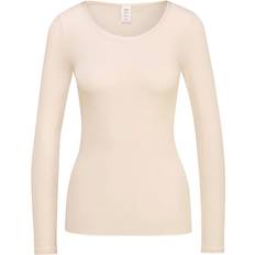 Calida True Confidence Long-Sleeved Shirt - Light Ivory