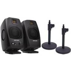 D3V Desktop Monitor System Black Stands