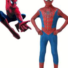 Temu Kids Superhero Spiderman Costume Set