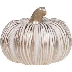 Guld Påskdekorationer Chic Antique Pumpa Guld Mellan Ø16 cm Guldrandig Påskdekoration